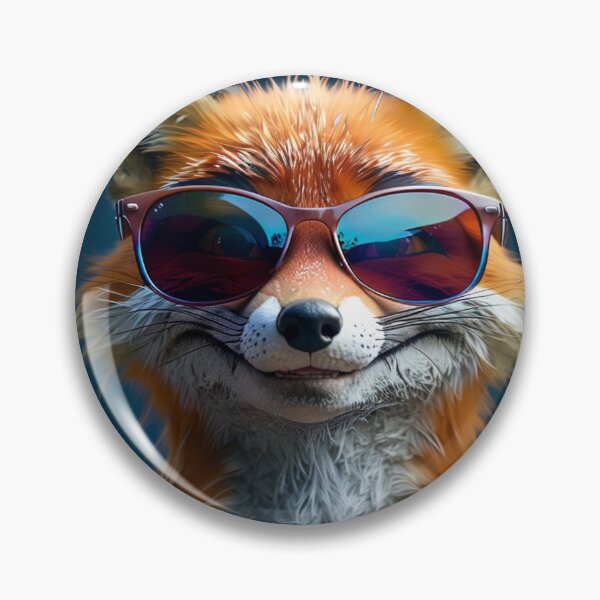 Item preview, Sneaky Fox with Sunglasses designed and sold by Ethanabban.