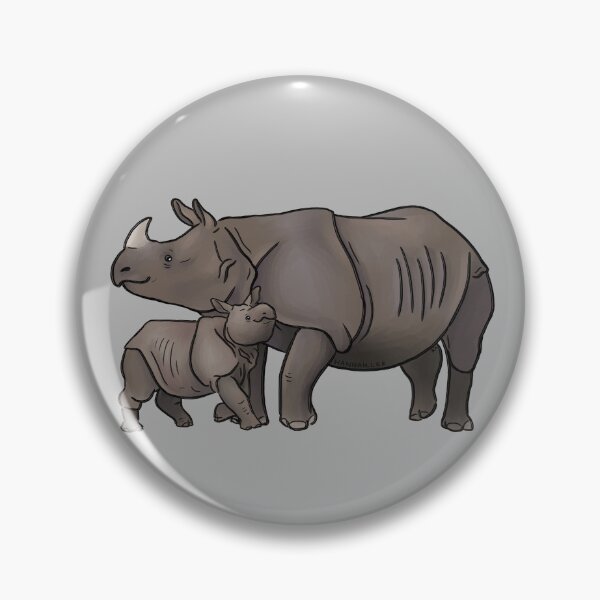 Item preview, Javan Rhino Love designed and sold by PinkRhino24.