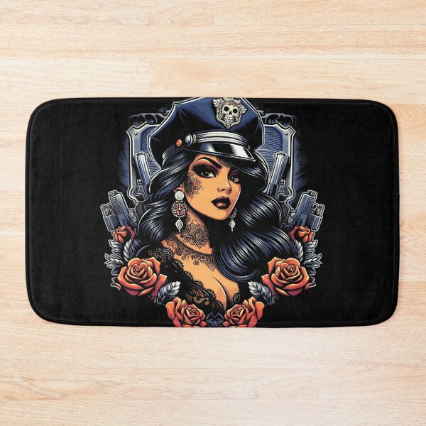 Item preview, Hot Cop Girl designed and sold by PulpVintage.