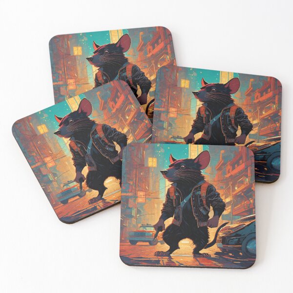 Item preview, Rat Character in Noir Setting  designed and sold by pUNKnown.