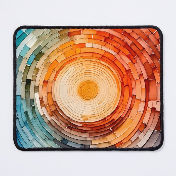 Item preview, Rainbow round abstract artwork designed and sold by Mandeville Photography.