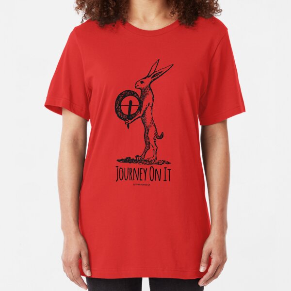 journey on it shamanic t-shirt Slim Fit T-Shirt