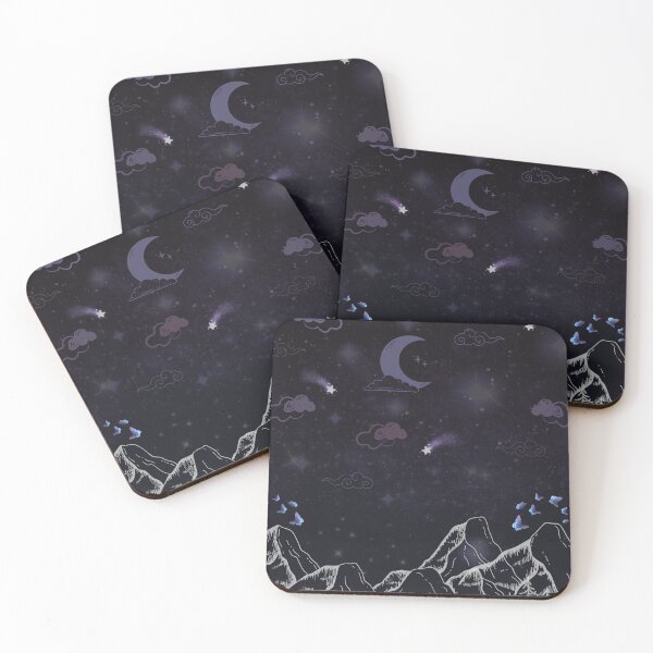 Item preview, Mountains of sky night designed and sold by andrasdesignssss.