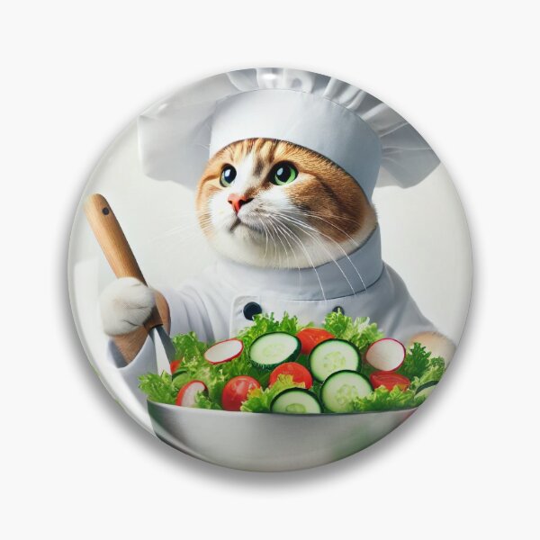 Item preview, Chef Crispin - Master of the Fresh Garden Salad designed and sold by WheelieGdArt.