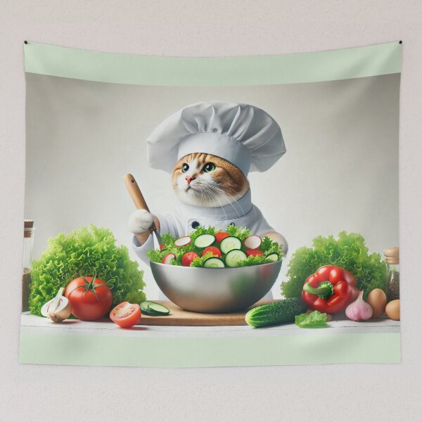 Item preview, Chef Crispin - Master of the Fresh Garden Salad designed and sold by WheelieGdArt.