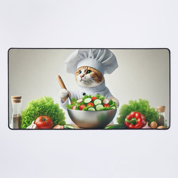 Item preview, Chef Crispin - Master of the Fresh Garden Salad designed and sold by WheelieGdArt.