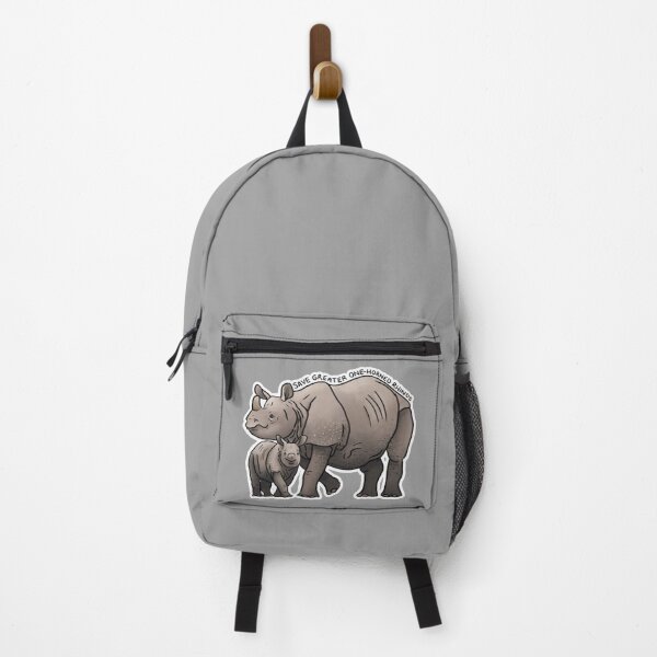 Item preview, Save Greater One-Horned Rhinos (outline) designed and sold by PinkRhino24.