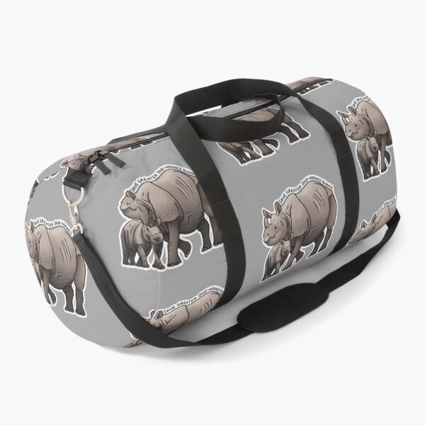 Item preview, Save Greater One-Horned Rhinos (outline) designed and sold by PinkRhino24.