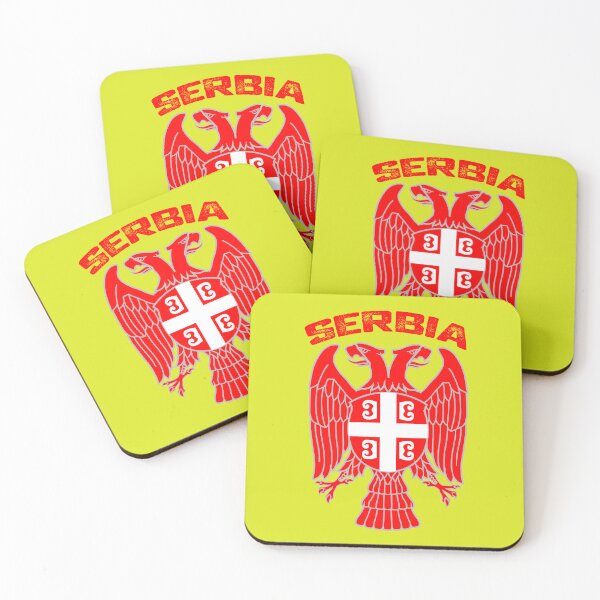 Item preview, Serbia Medieval Color Scheme designed and sold by SerwearStore.