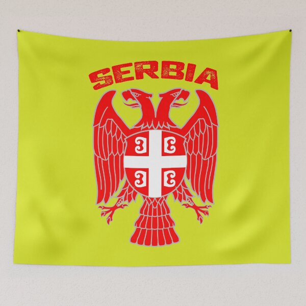 Item preview, Serbia Medieval Color Scheme designed and sold by SerwearStore.