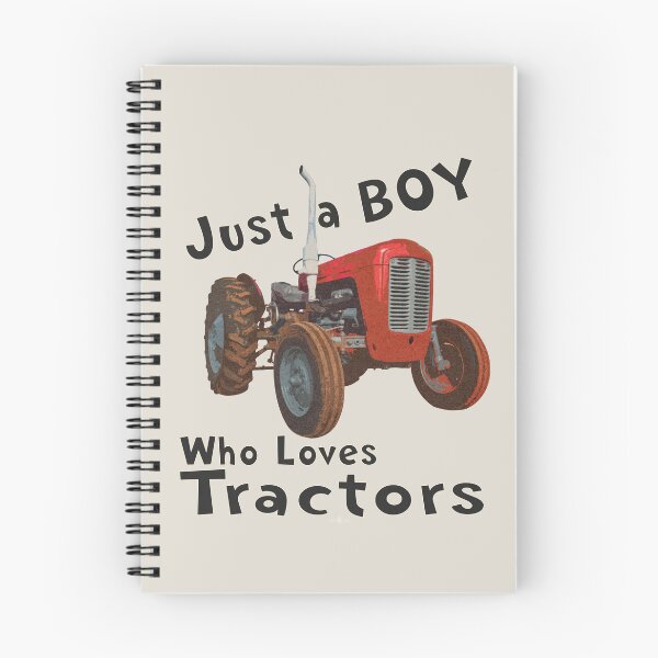 Item preview, Just a boy who loves Tractors designed and sold by SEADOGPRINTS.