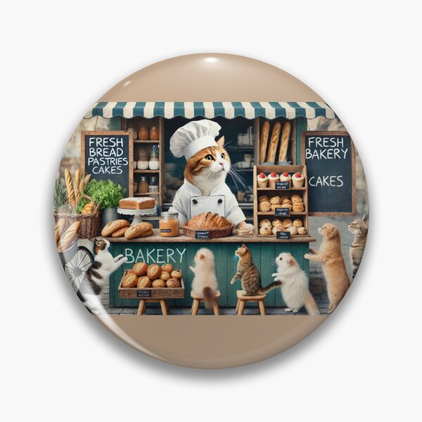 Item preview, Chef Brioche - The Artisan Bakery Stand designed and sold by WheelieGdArt.