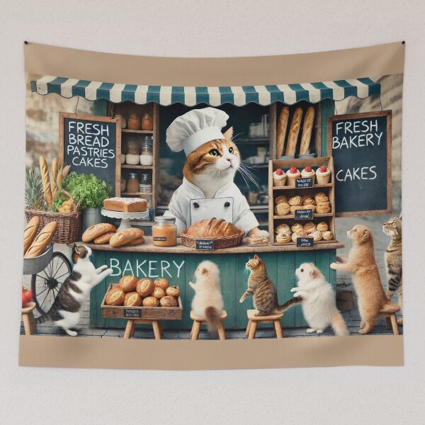 Item preview, Chef Brioche - The Artisan Bakery Stand designed and sold by WheelieGdArt.