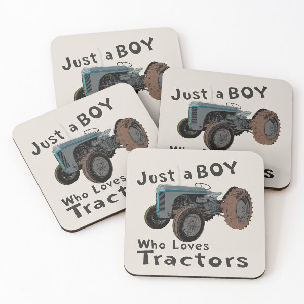 Item preview, Just a boy who loves tractors designed and sold by SEADOGPRINTS.
