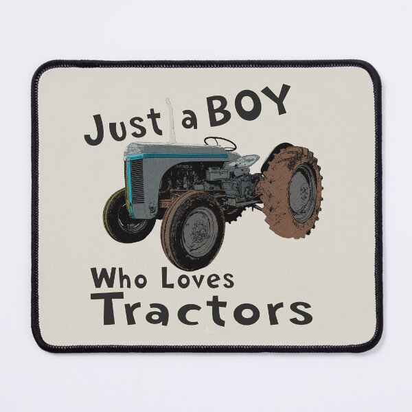Item preview, Just a boy who loves tractors designed and sold by SEADOGPRINTS.