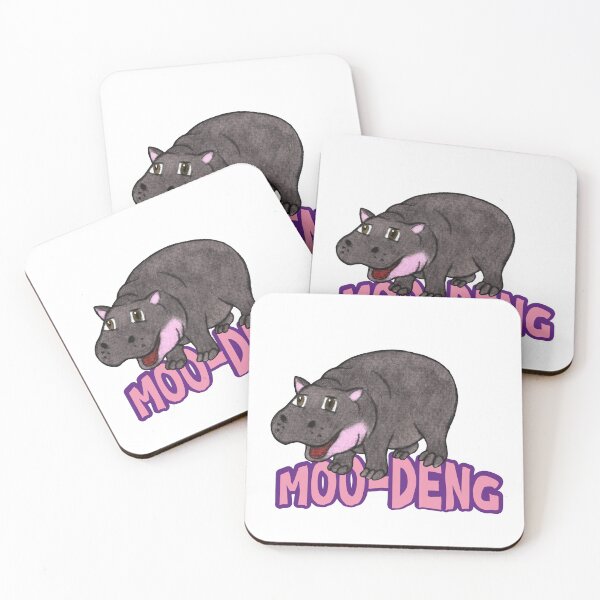 Item preview, Adorable Hippo Moo deng – Fun and Playful Animal designed and sold by Kopiopang studio.