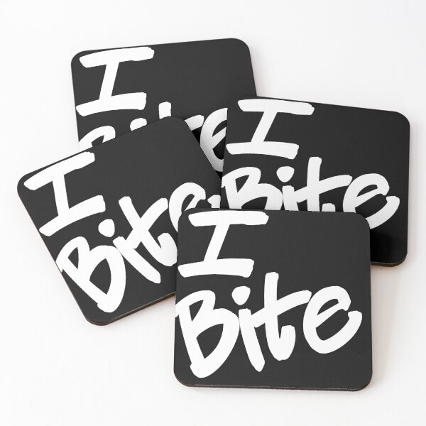 Item preview, I Bite - Edgy, Goth Print designed and sold by KasiaDrawsStore.
