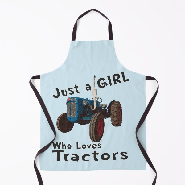 Item preview, Just a girl who loves tractors designed and sold by SEADOGPRINTS.