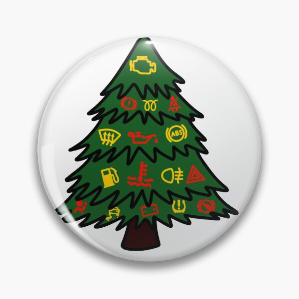 Item preview, Dashboard Christmas Tree Lights designed and sold by CaffeinatedGearhead.