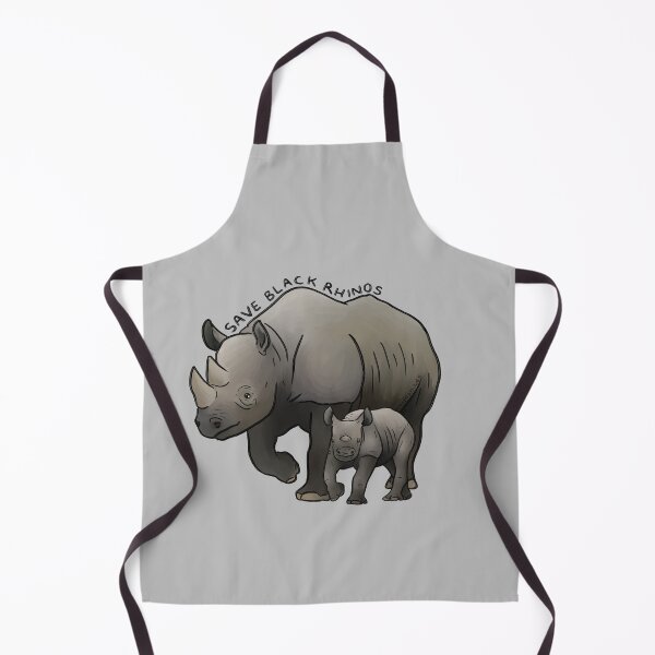 Item preview, Save Black Rhinos designed and sold by PinkRhino24.
