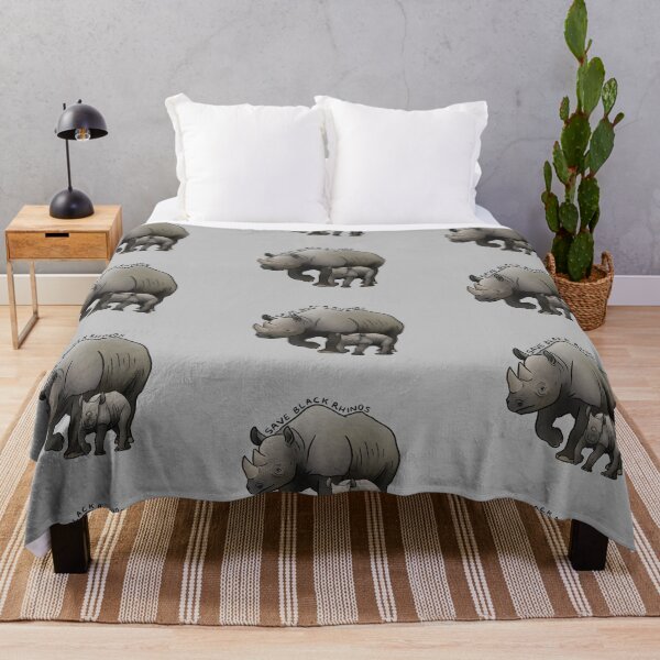 Item preview, Save Black Rhinos designed and sold by PinkRhino24.