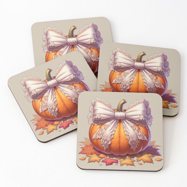 Item preview, Pumpkin White Bow, October Wedding, Hallowedding designed and sold by DroopysDesigns.