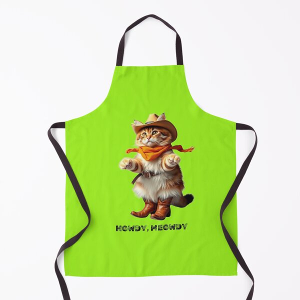 Item preview, cowboy cat with cowboy hat and howdy meowdy designed and sold by GinnyGi.