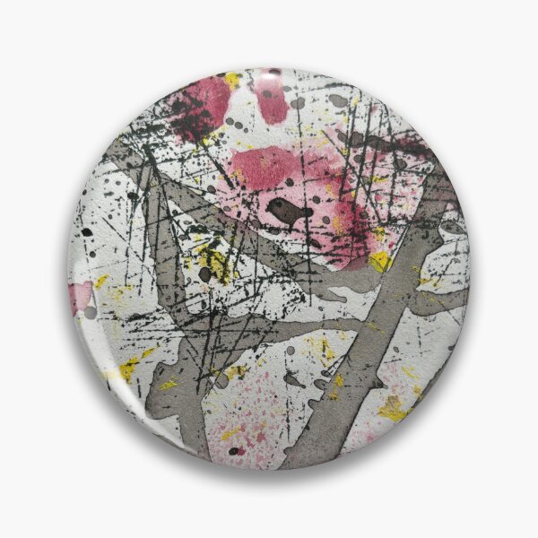Item preview, Watercolour, little black bird in a thicket of bushes designed and sold by WildLadyWood.