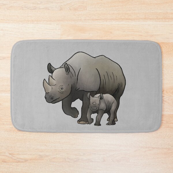 Item preview, Black Rhino Love designed and sold by PinkRhino24.