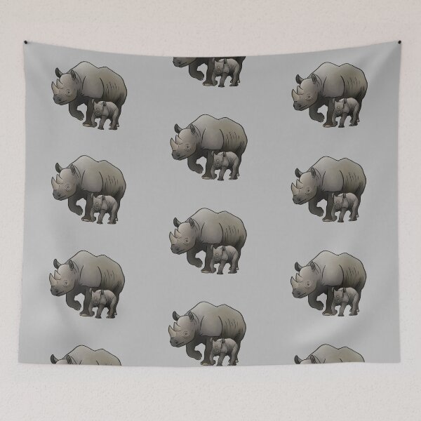 Item preview, Black Rhino Love designed and sold by PinkRhino24.