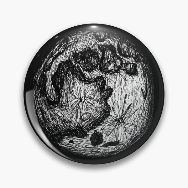 Item preview, the moon in detail designed and sold by elliekurt.