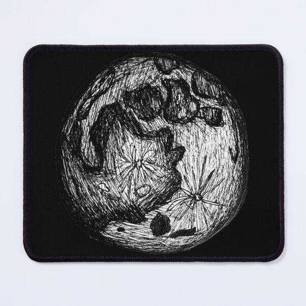 Item preview, the moon in detail designed and sold by elliekurt.