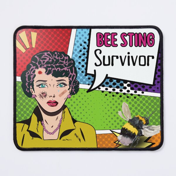 Item preview, I Survived a Bee-lieve It or Not Sting! designed and sold by MiMiGuelShop.