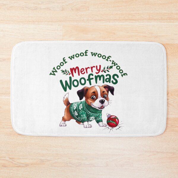 Item preview, Woof Woof Merry Woofmas designed and sold by elliejimprints.