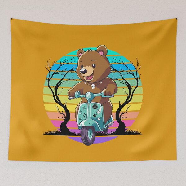Item preview, Tough little bear, cute and adorable halloween animal designed and sold by Vestina88.