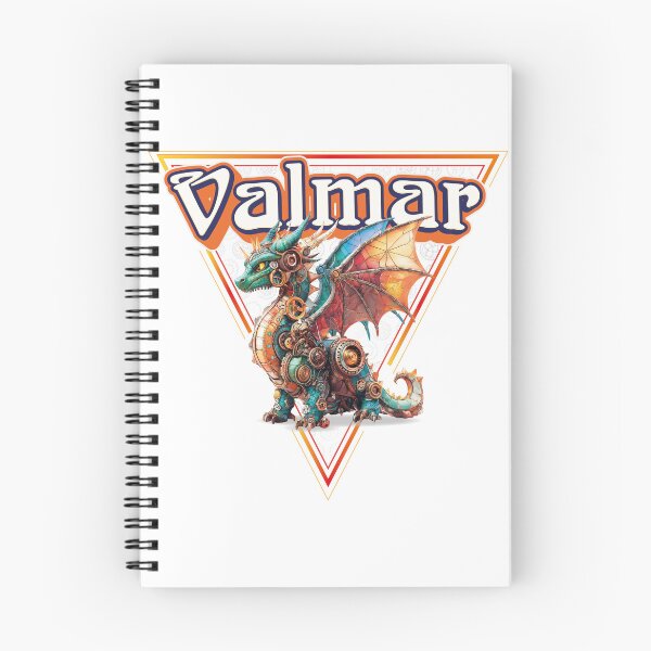 Item preview, Valmar: Mechanical dragon - Orange triangel background designed and sold by JohanSD.