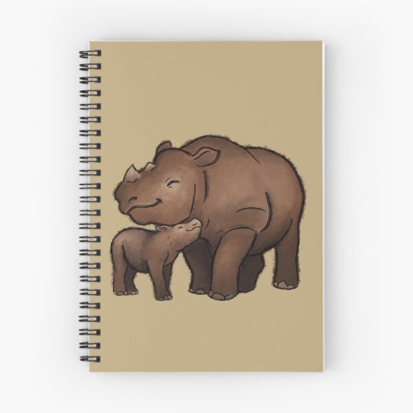 Item preview, Sumatran Rhino Love designed and sold by PinkRhino24.