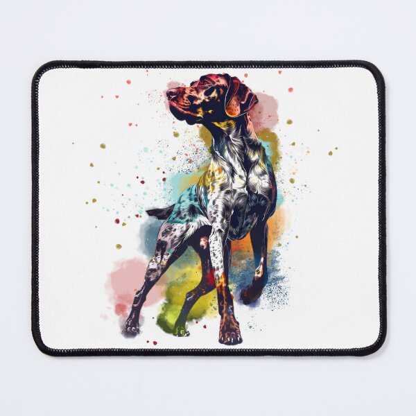 Item preview, German Shorthair Pointer | Colorful Watercolor Design #1 designed and sold by MatsurexDesigns.