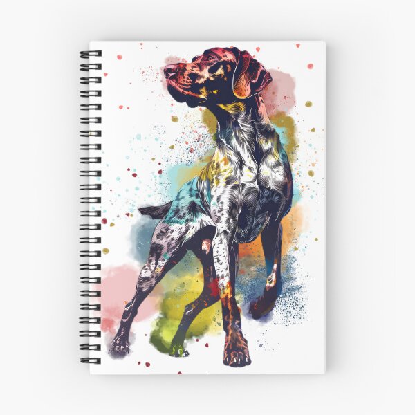 Item preview, German Shorthair Pointer | Colorful Watercolor Design #1 designed and sold by MatsurexDesigns.