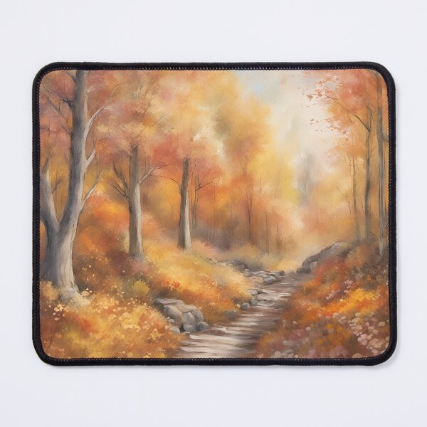 Item preview, A Trail in Autumn Woods designed and sold by Gingezel.