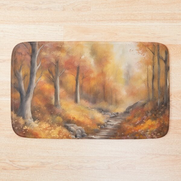 Item preview, A Trail in Autumn Woods designed and sold by Gingezel.
