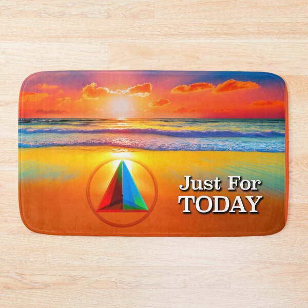 Item preview, Just For TODAY AA Slogan Beach at Sunrise designed and sold by ApexDesigners.