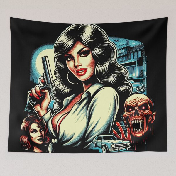Item preview, 80s Pulp Girl designed and sold by PulpVintage.