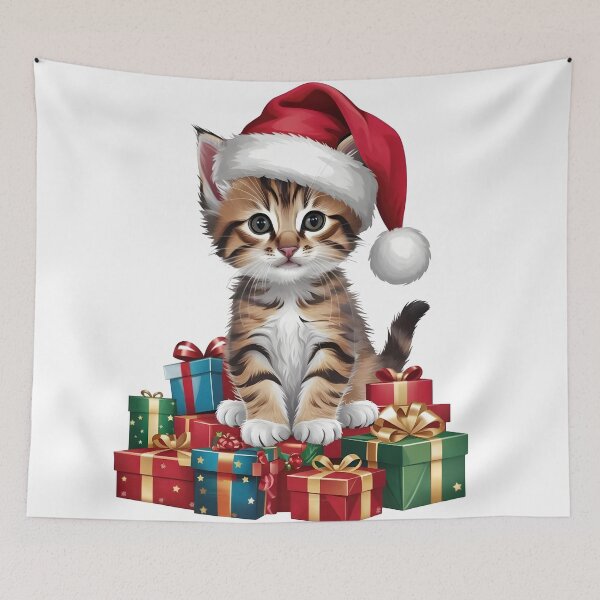 Item preview, Meowy Christmas! designed and sold by yoyola999.