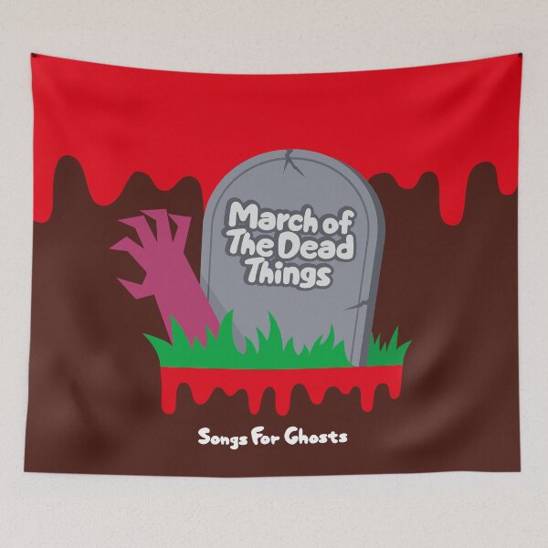 Item preview, Songs for Ghosts / Type-03-BR "March of The Dead Things" designed and sold by Bitter-Pop.