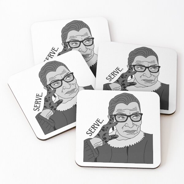 Item preview, Ruth Bader Ginsburg Serve Queen designed and sold by ashleygus.