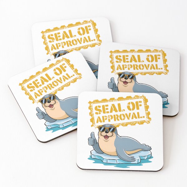 Item preview, Seal Of Approval designed and sold by Wegetees.