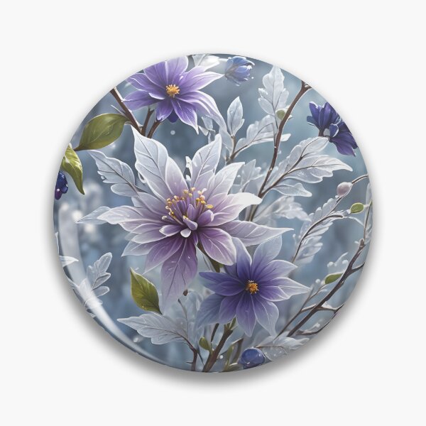 Item preview, Beautiful Crystal Frosted Winter Blooms Garden  designed and sold by celartinspire.