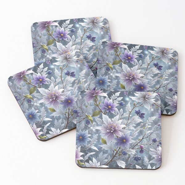 Item preview, Beautiful Crystal Frosted Winter Blooms Garden  designed and sold by celartinspire.