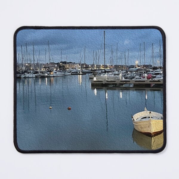 Item preview, Marina at Dusk designed and sold by onboarddesigns.